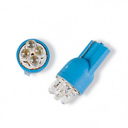Luci led blu CHARM 4 led per lampada - Coppia